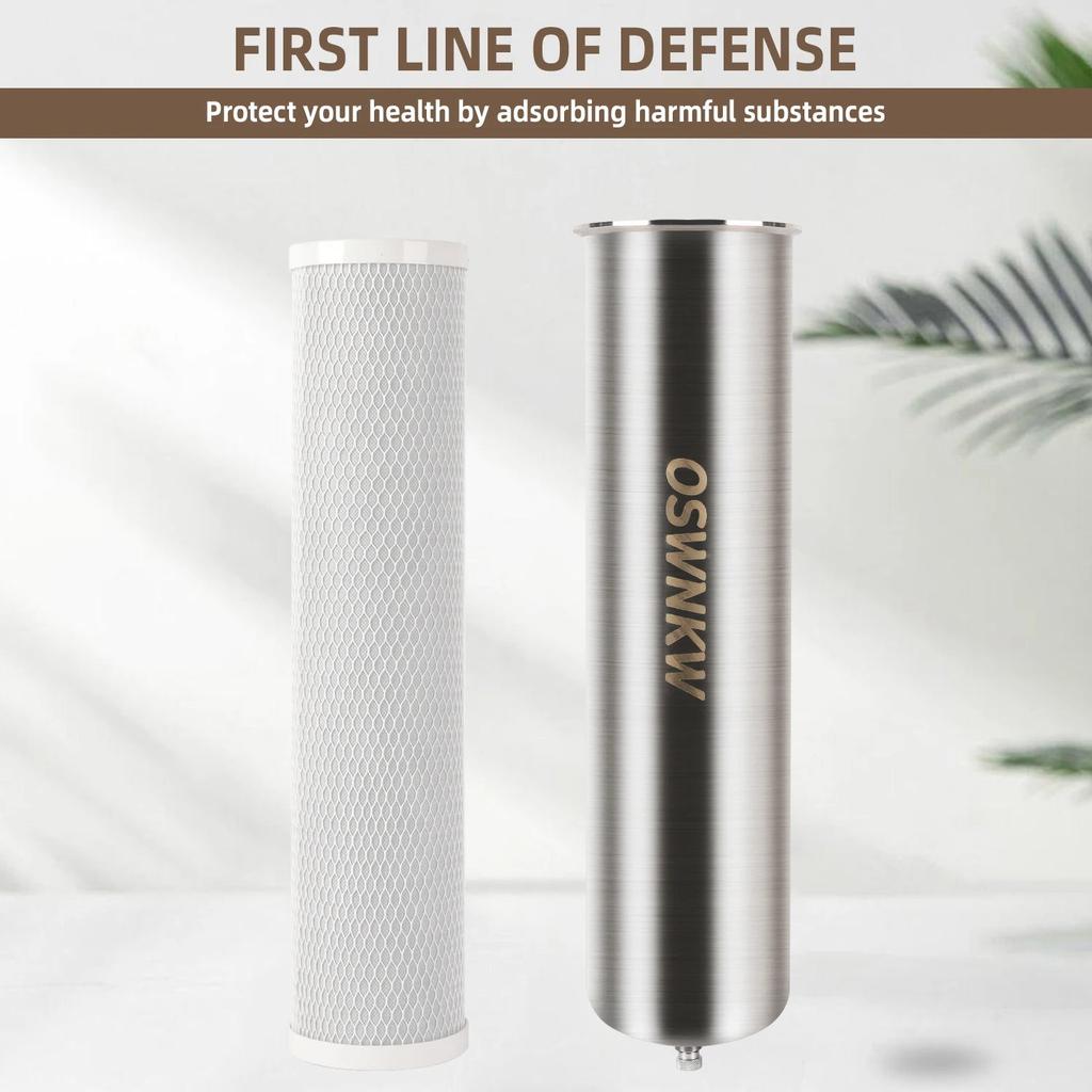 Whole House High-Flow Coconut Shell Carbon Filter by HitMyNeed