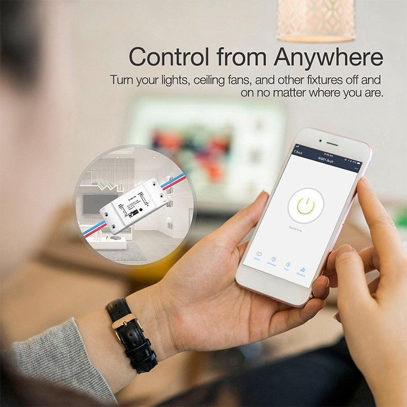 Wi-Fi Smart Switch with App & Voice Control by HitMyNeed
