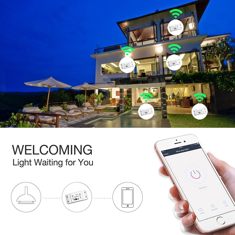 Wi-Fi Smart Switch with App & Voice Control by HitMyNeed