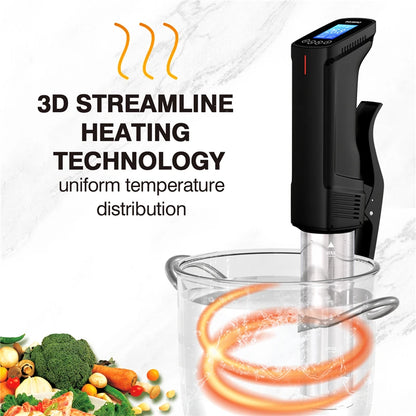 Wi-Fi Sous Vide Cooker 1000W Immersion Circulator by HitMyNeed
