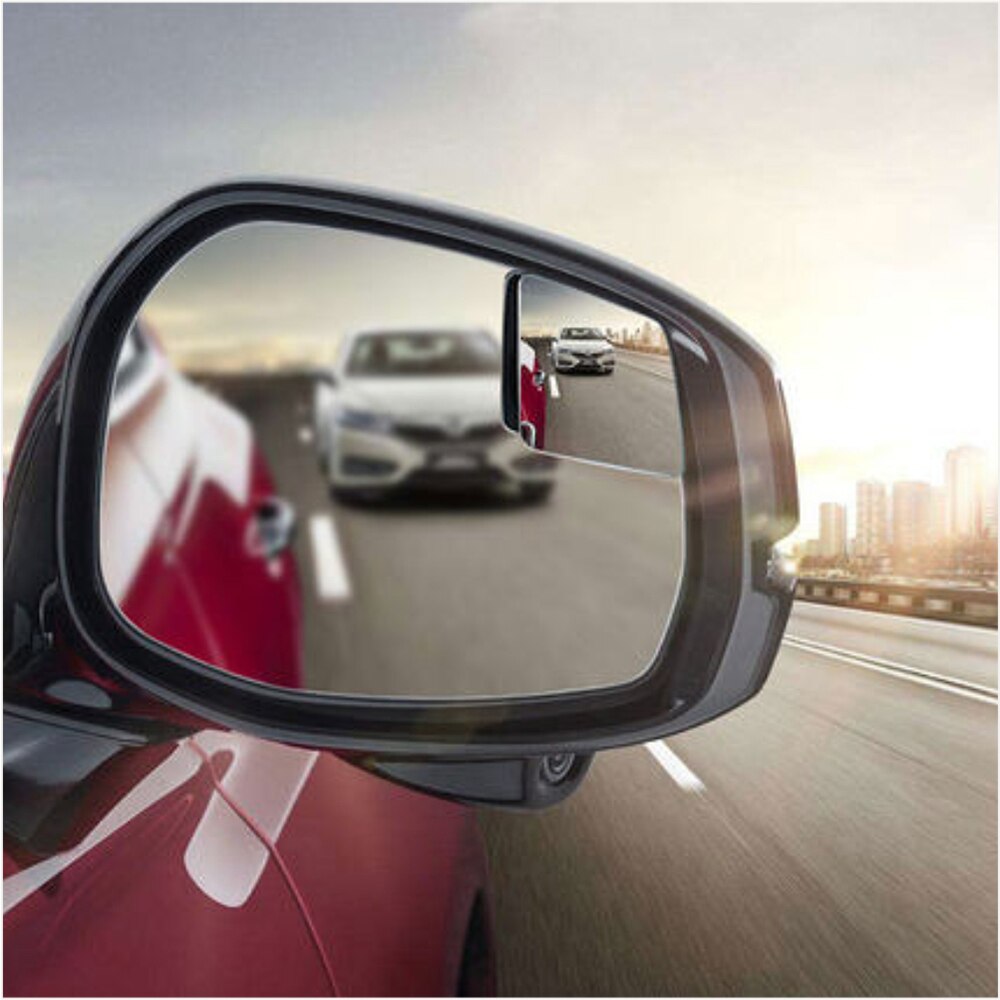 Wide-Angle Blind Spot Mirrors for Cars (2 pcs) by HitMyNeed