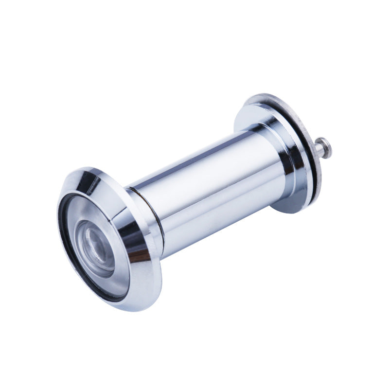 Wide Angle Door Peephole Viewer 220° silver by HitMyNeed