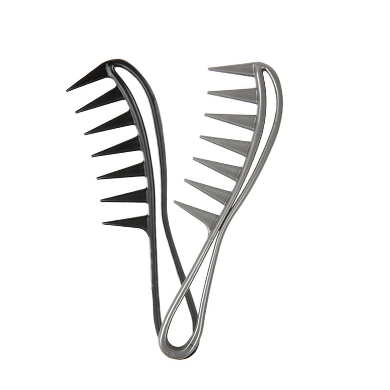 Wide Tooth Shark Comb for Curly & Thick Hair by HitMyNeed