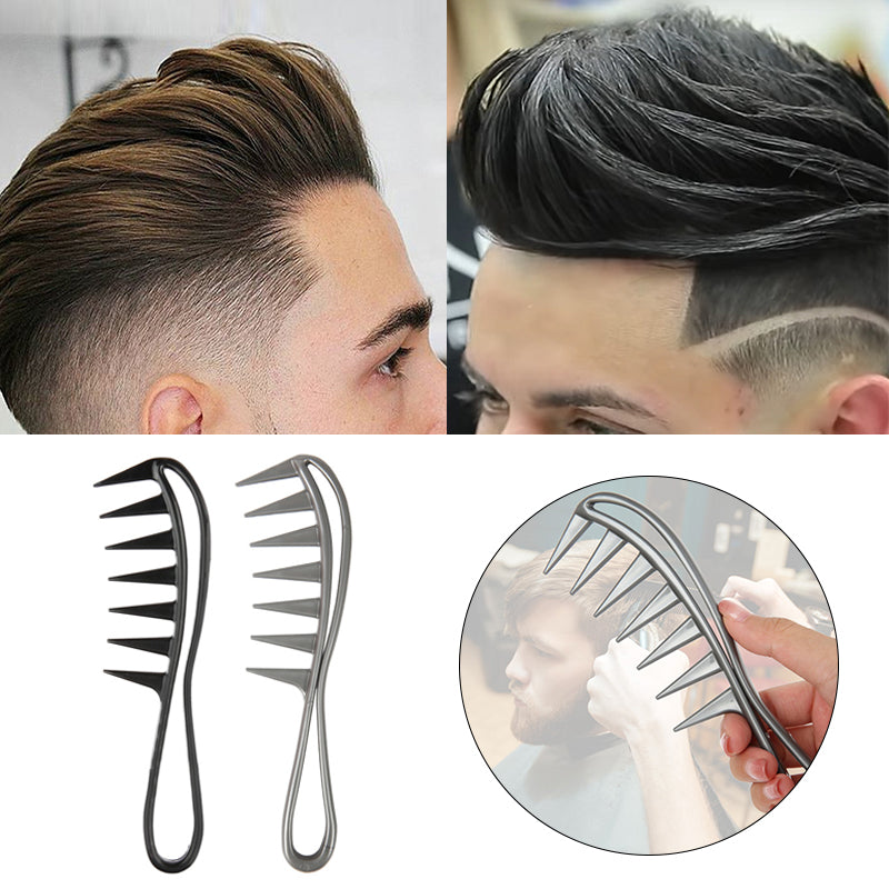 Wide Tooth Shark Comb for Curly & Thick Hair by HitMyNeed
