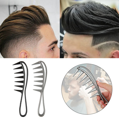 Wide Tooth Shark Comb for Curly & Thick Hair by HitMyNeed