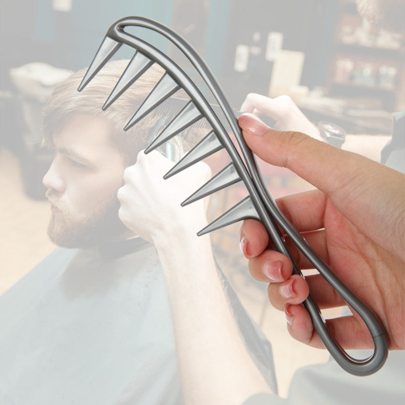 Wide Tooth Shark Comb for Curly & Thick Hair by HitMyNeed