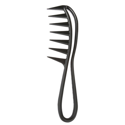 Wide Tooth Shark Comb for Curly & Thick Hair black by HitMyNeed