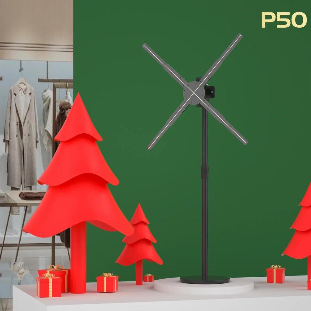 WiFi 3D Holographic Fan LED Advertising Display by HitMyNeed