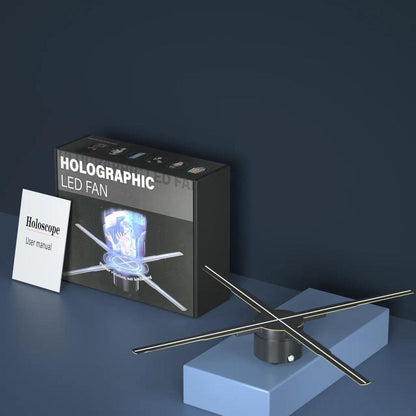 WiFi 3D Holographic Fan LED Advertising Display by HitMyNeed