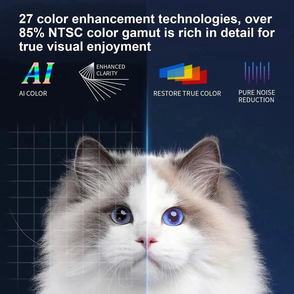 WiFi 4K Smart Portable Projector with Bluetooth by HitMyNeed