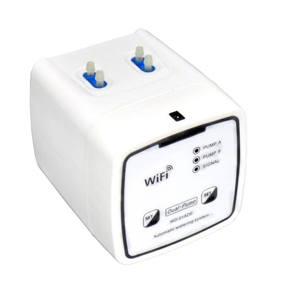 WiFi Dual Pump Drip Irrigation System for 20 Pots by HitMyNeed