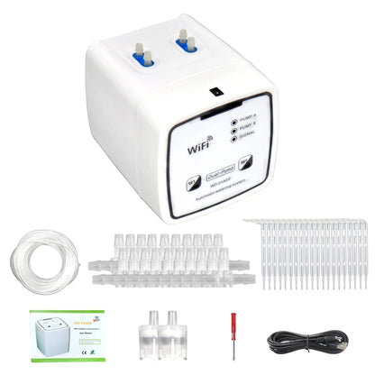 WiFi Dual Pump Drip Irrigation System for 20 Pots by HitMyNeed