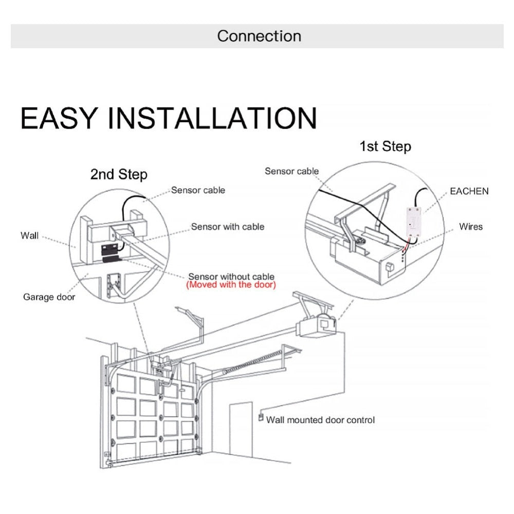 WiFi Garage Door Opener Smart Controller by HitMyNeed