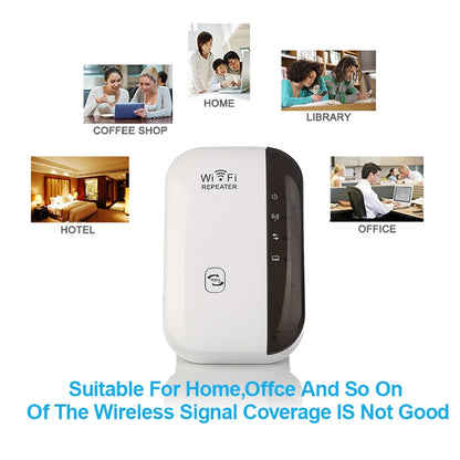 WiFi Repeater Signal Amplifier 300Mbps 2.4GHz by HitMyNeed