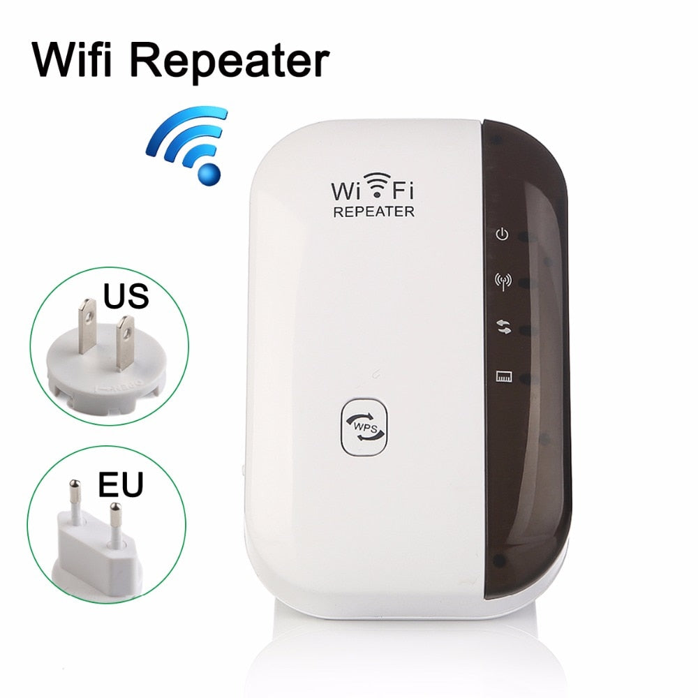 WiFi Repeater Signal Amplifier 300Mbps 2.4GHz by HitMyNeed