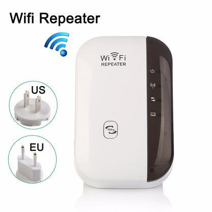 WiFi Repeater Signal Amplifier 300Mbps 2.4GHz by HitMyNeed