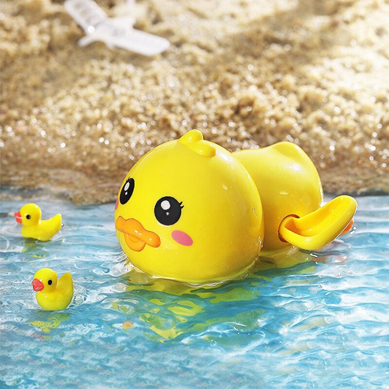 Wind Up Duck Bath Toy for Toddlers by HitMyNeed
