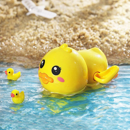 Wind Up Duck Bath Toy for Toddlers by HitMyNeed