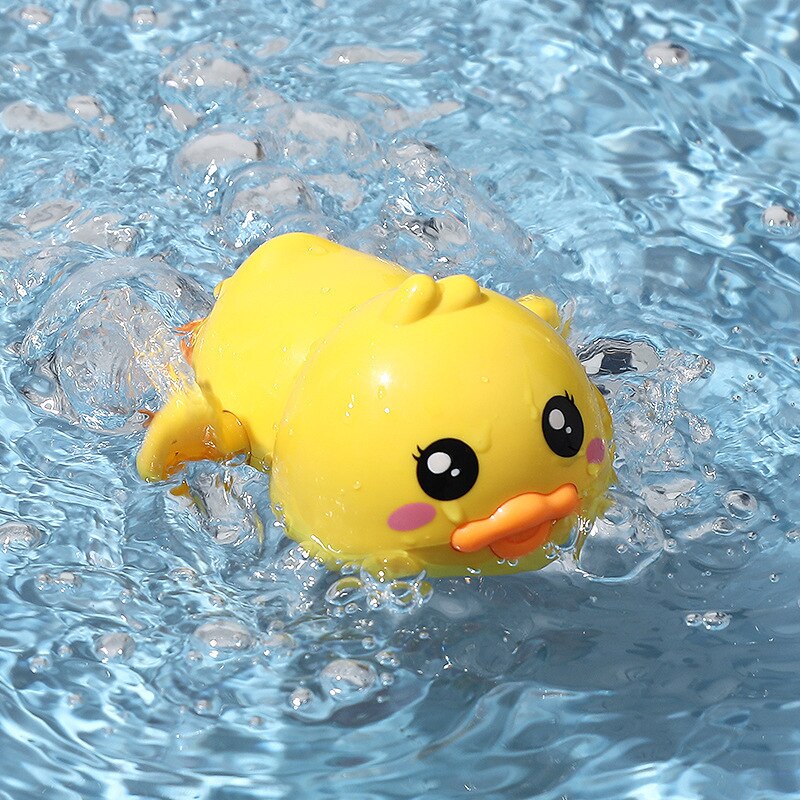 Wind Up Duck Bath Toy for Toddlers by HitMyNeed