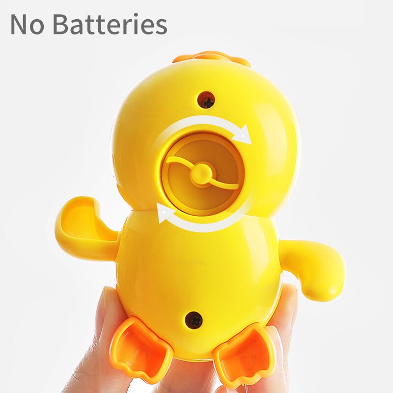 Wind Up Duck Bath Toy for Toddlers by HitMyNeed