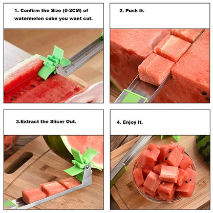 Windmill Watermelon Slicer Stainless Steel Tool by HitMyNeed