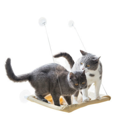 Window Cat Hammock Seat with Strong Suction Cups by HitMyNeed