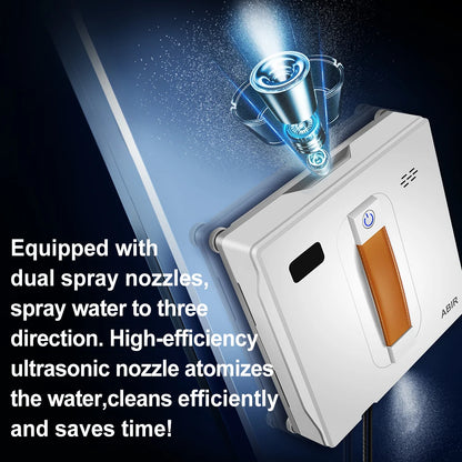 Window Cleaning Robot with Dual Spray & Laser Navigation by HitMyNeed