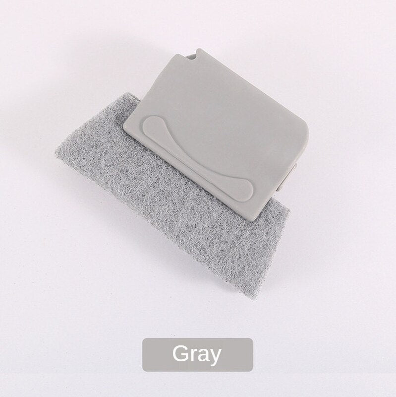 Window Groove Cleaning Brush with Washable Pad by HitMyNeed