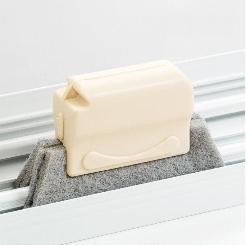 Window Groove & Slot Cleaning Brush Set 1-pc-beige by HitMyNeed