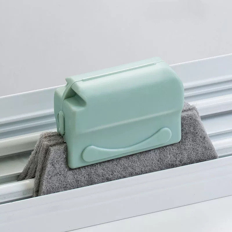 Window Groove & Slot Cleaning Brush Set 1-pc-green by HitMyNeed