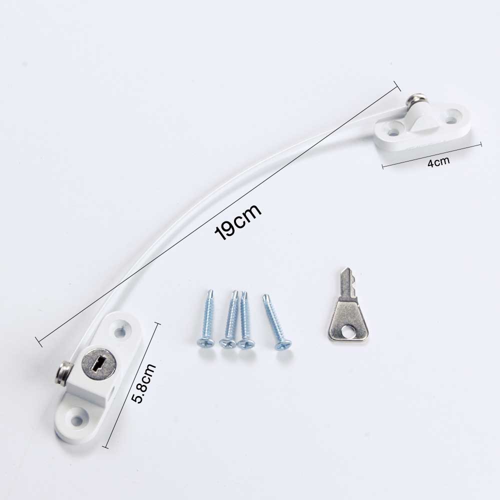Window Locks Child Safety Set (4-Pack) by HitMyNeed