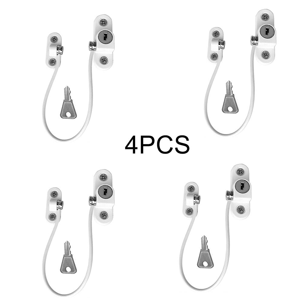 Window Locks Child Safety Set (4-Pack) pj3269a by HitMyNeed
