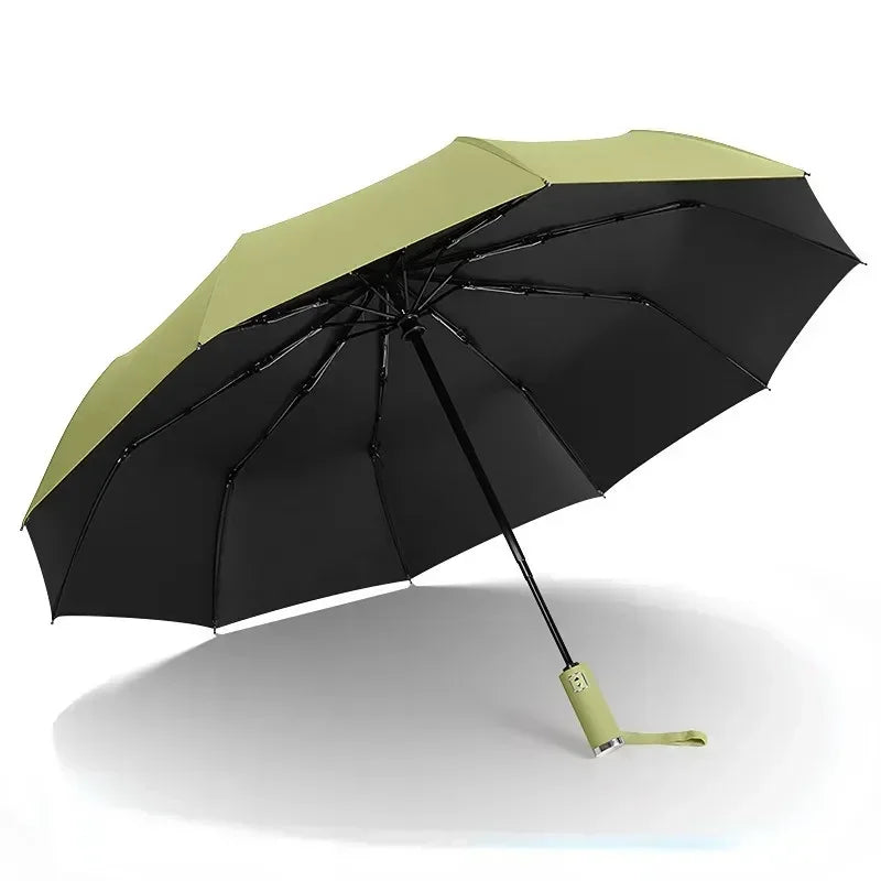 Windproof 12-Rib Automatic Folding Umbrella by HitMyNeed