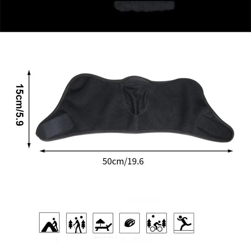 Windproof Fleece Face Mask for Winter Sports by HitMyNeed