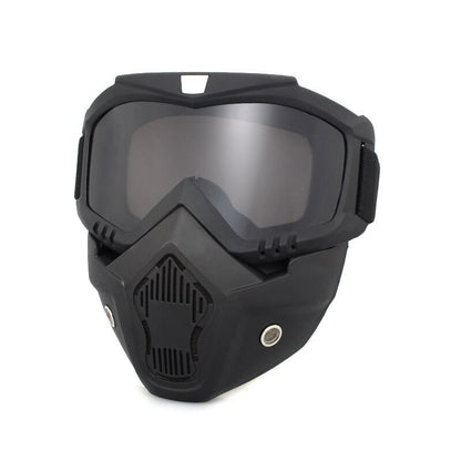 Windproof Motorcycle Goggles with Detachable Mask by HitMyNeed