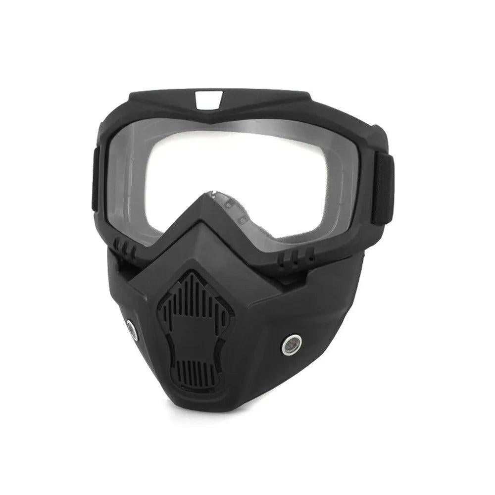 Windproof Motorcycle Mask Goggles with UV Protection by HitMyNeed