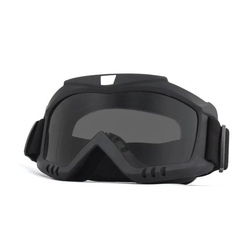 Windproof Sandproof UV Protection Dirt Bike Goggles black-gray by HitMyNeed