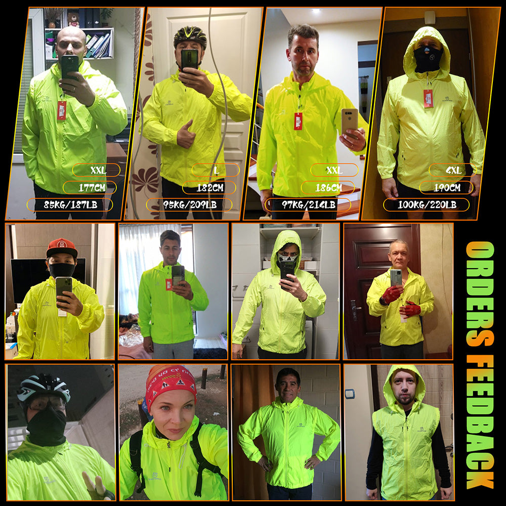 Windproof Waterproof Reflective Cycling Jacket Vest l by HitMyNeed