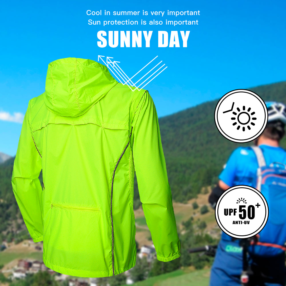 Windproof Waterproof Reflective Cycling Jacket Vest m by HitMyNeed
