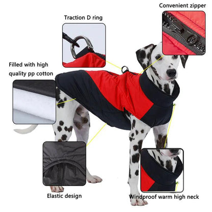 Windproof Winter Pet Vest Jacket for Dogs & Cats by HitMyNeed