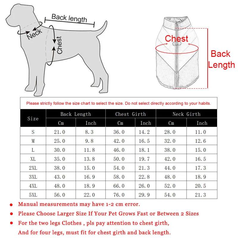 Windproof Winter Pet Vest Jacket for Dogs & Cats by HitMyNeed