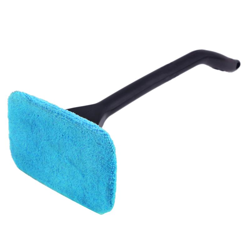 Windshield Cleaner with Long Handle and Microfiber Head by HitMyNeed
