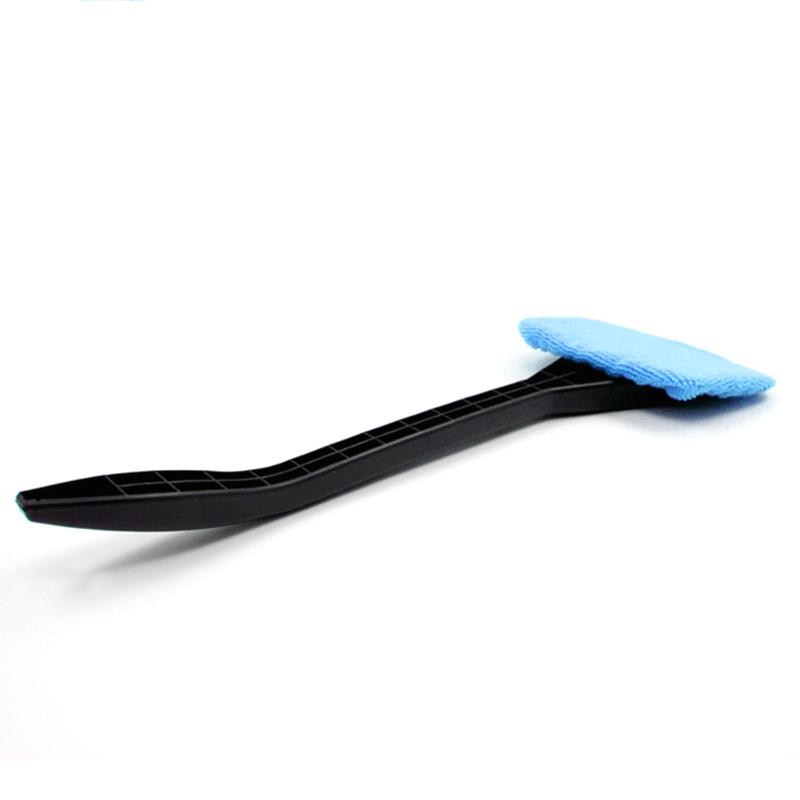 Windshield Cleaner with Long Handle and Microfiber Head by HitMyNeed