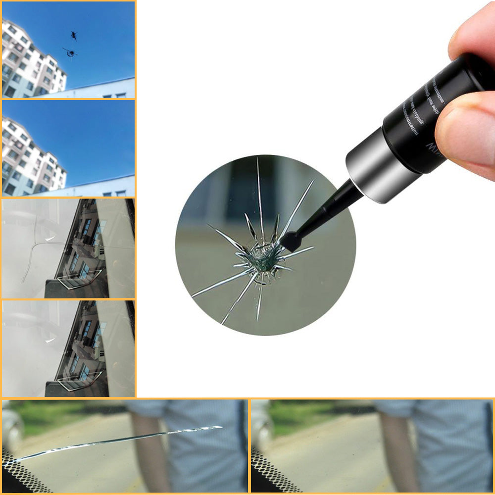 Windshield Glass Scratch & Chip DIY Repair Kit by HitMyNeed