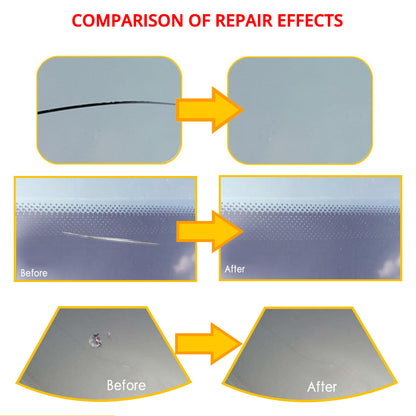 Windshield Glass Scratch & Chip DIY Repair Kit by HitMyNeed