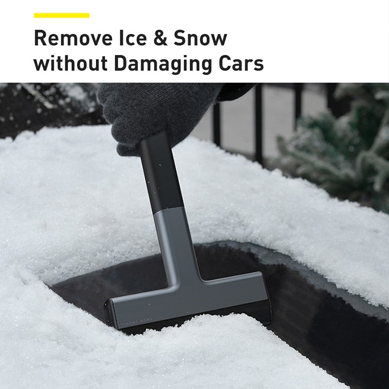 Windshield Ice Scraper with TPU Tip and Air Cushion by HitMyNeed