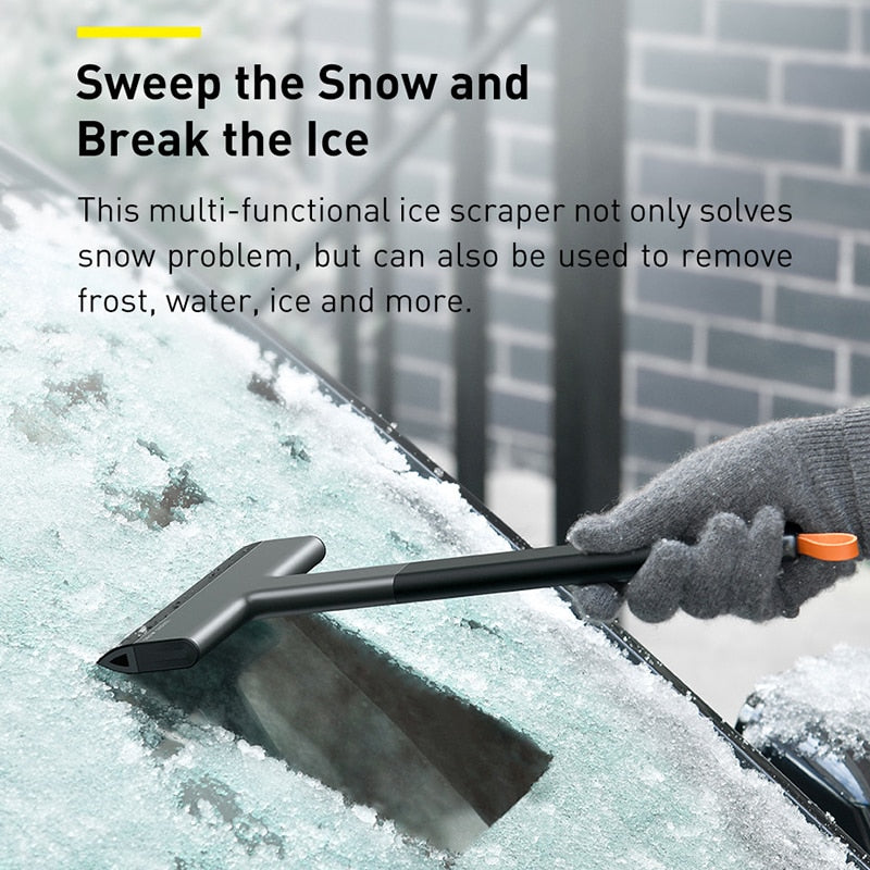 Windshield Ice Scraper with TPU Tip and Air Cushion by HitMyNeed