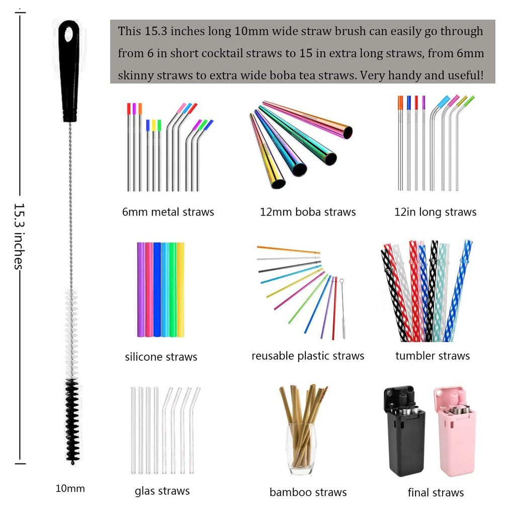 Wine Bottle Brush Cleaning Set - 5 Piece Kit by HitMyNeed