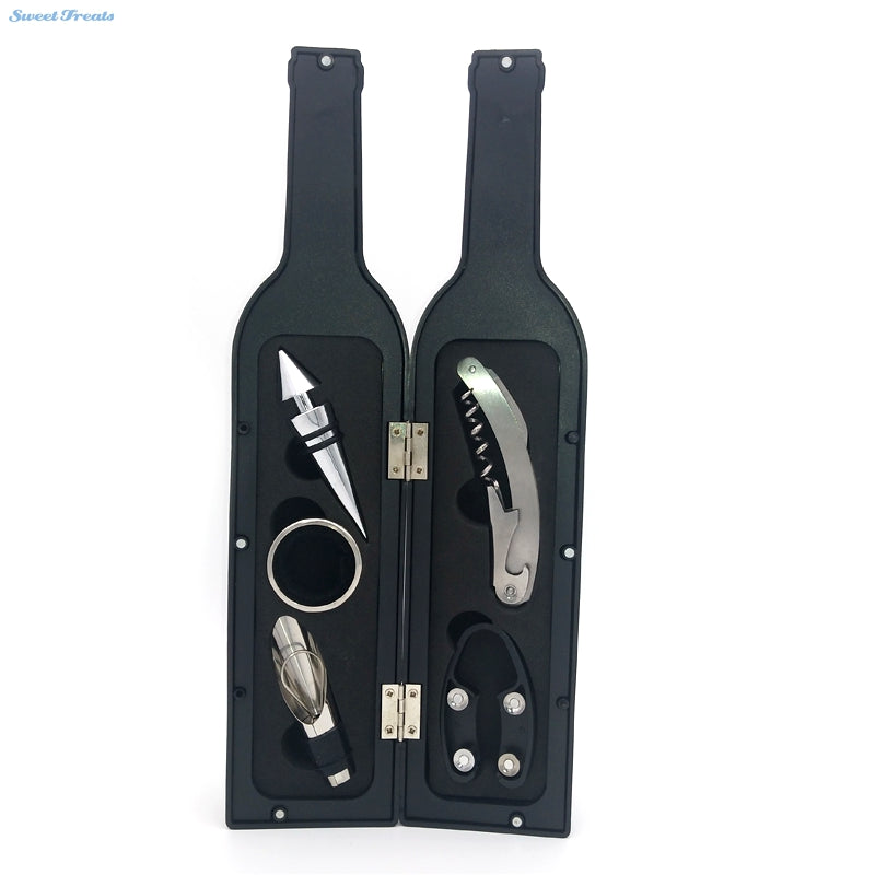 Wine Bottle Opener & Accessories Gift Set by HitMyNeed