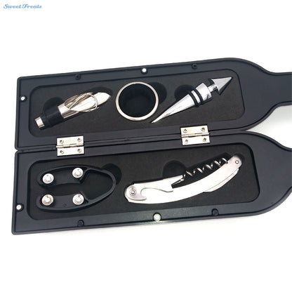 Wine Bottle Opener & Accessories Gift Set by HitMyNeed